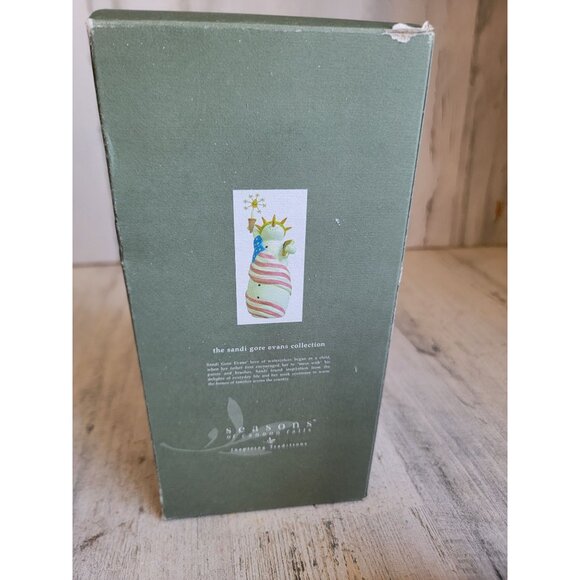 Seasons Cannon falls Sandy Gore Evans snowman Lady Liberty July 4th Xmas - Picture 8 of 8